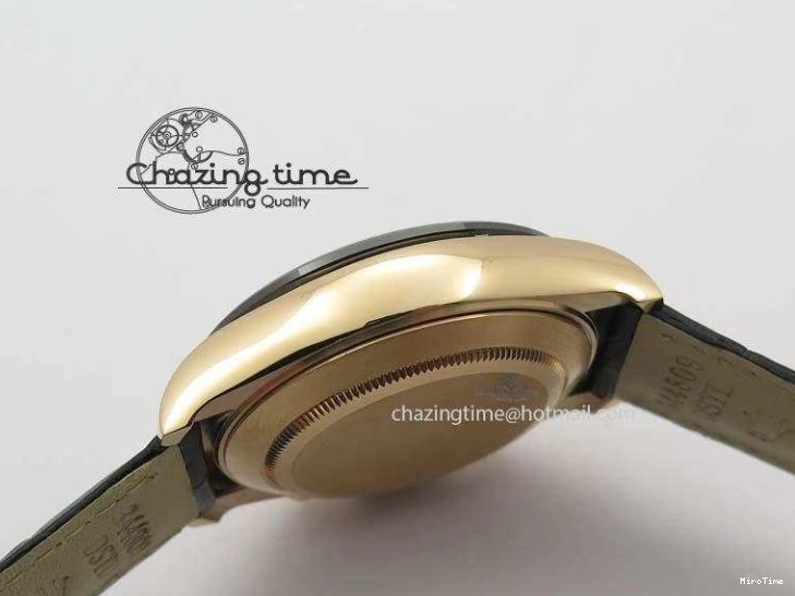 MiroTime 0315 Daytona 116515 Noob 1:1 Best Edition RG Black Dial On Black Leather Strap A NewStyle 3789